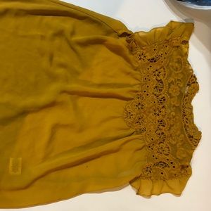 5 for 30$ 💜 Mustard Yellow Self Esteem Small